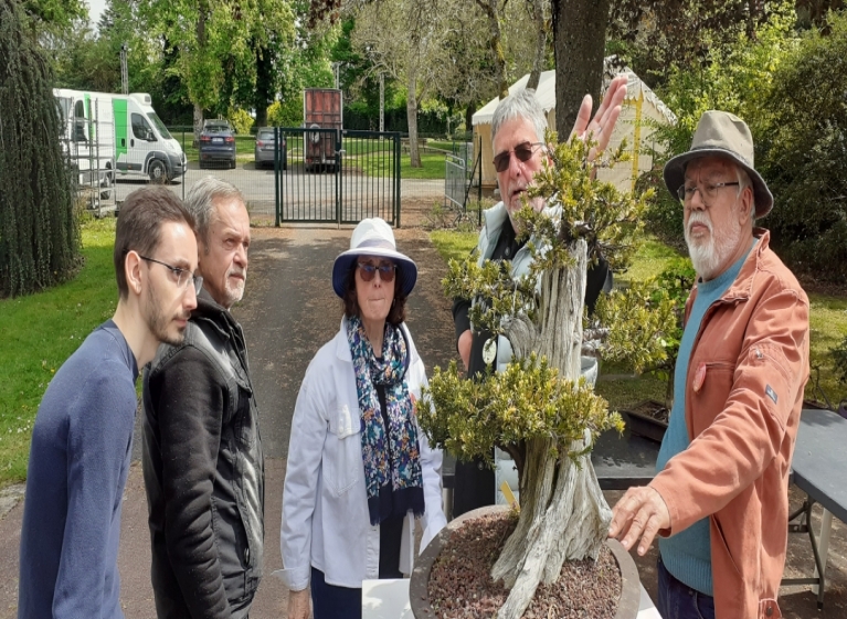 Le club au cœur du 13ème Salon des Arts du Jardin